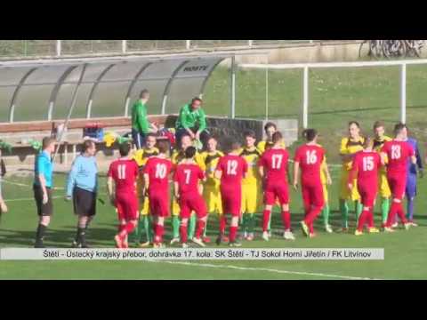 Fotbal SK Štětí - TJ Sokol Horní Jiřetín / FK Litvínov 6 - 2  11.4.2018