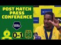 Mamelodi Sundowns 0-1 Cape Town City | Coach Rhulani Mokwena’s post match press conference