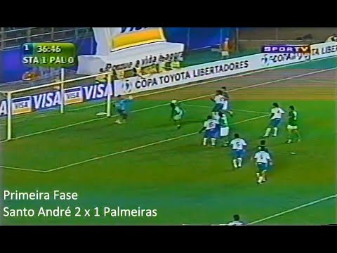 Santo André 2x1 Palmeiras - Taça Libertadores da América 2005