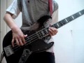 Nothing's Carved In Stone Diachronic bass Cover ...