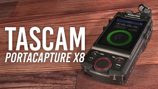 Video thumbnail for Tascam Portacapture X8 | Quick Look by B&H Photo Video Pro Audio