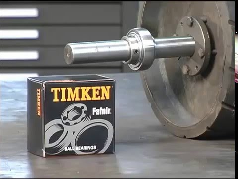 How to Remove and Install a Bearing with Timken Shaft Guarding Technology for Setscrew Units