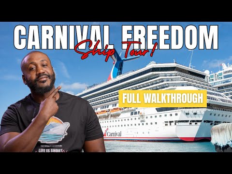 Carnival Freedom Walkthrough & Full Ship Tour!