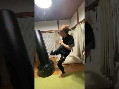 カーフキック【格闘技練習９日目】