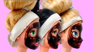 👠 ¡SALÓN DE BELLEZA para RAPUNZEL, ELSA y BLANCANIEVES! Muñecas Disney