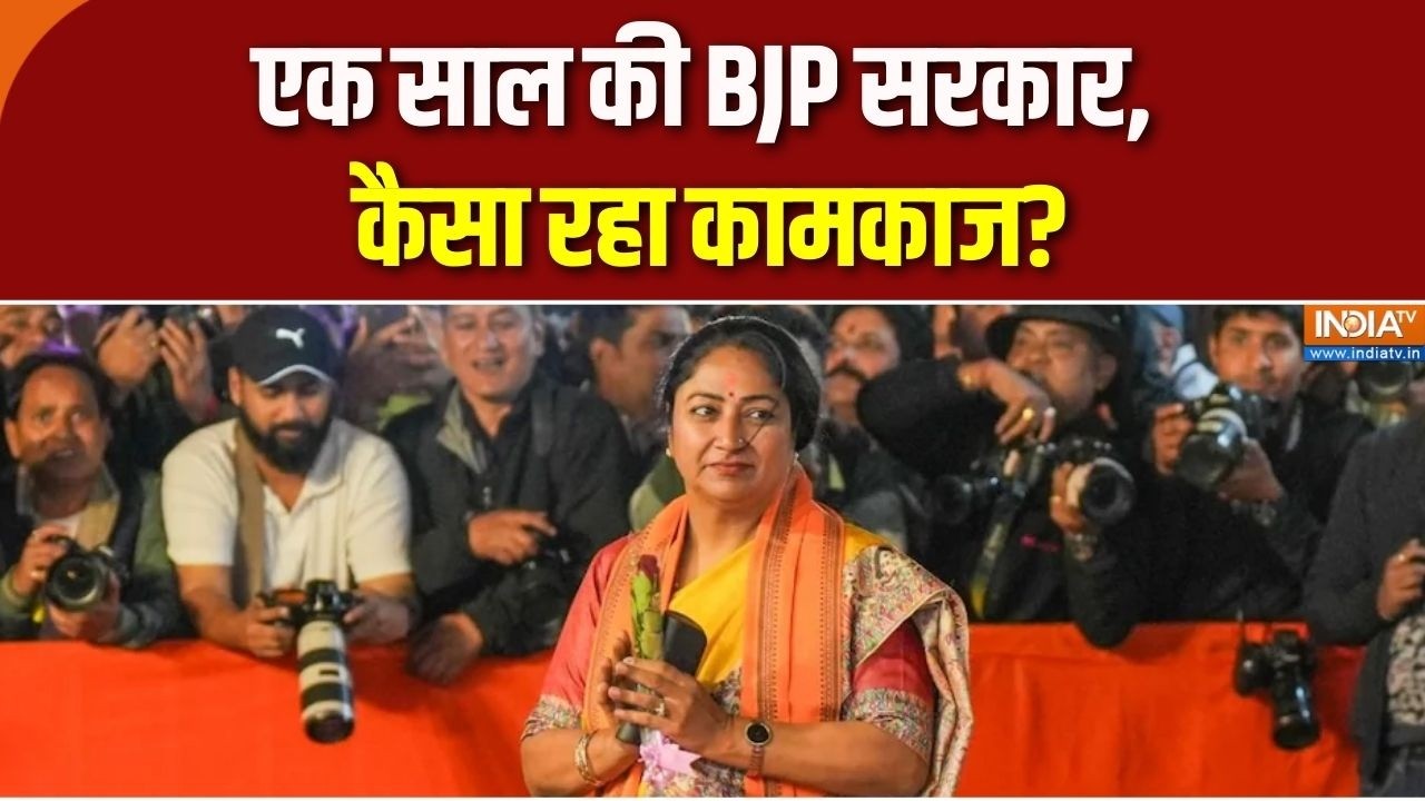 CM Rekha Gupta’s Year in Review: एक साल की सरकार, कैसा रहा कामकाज? | BJP | Rekha Gupta |