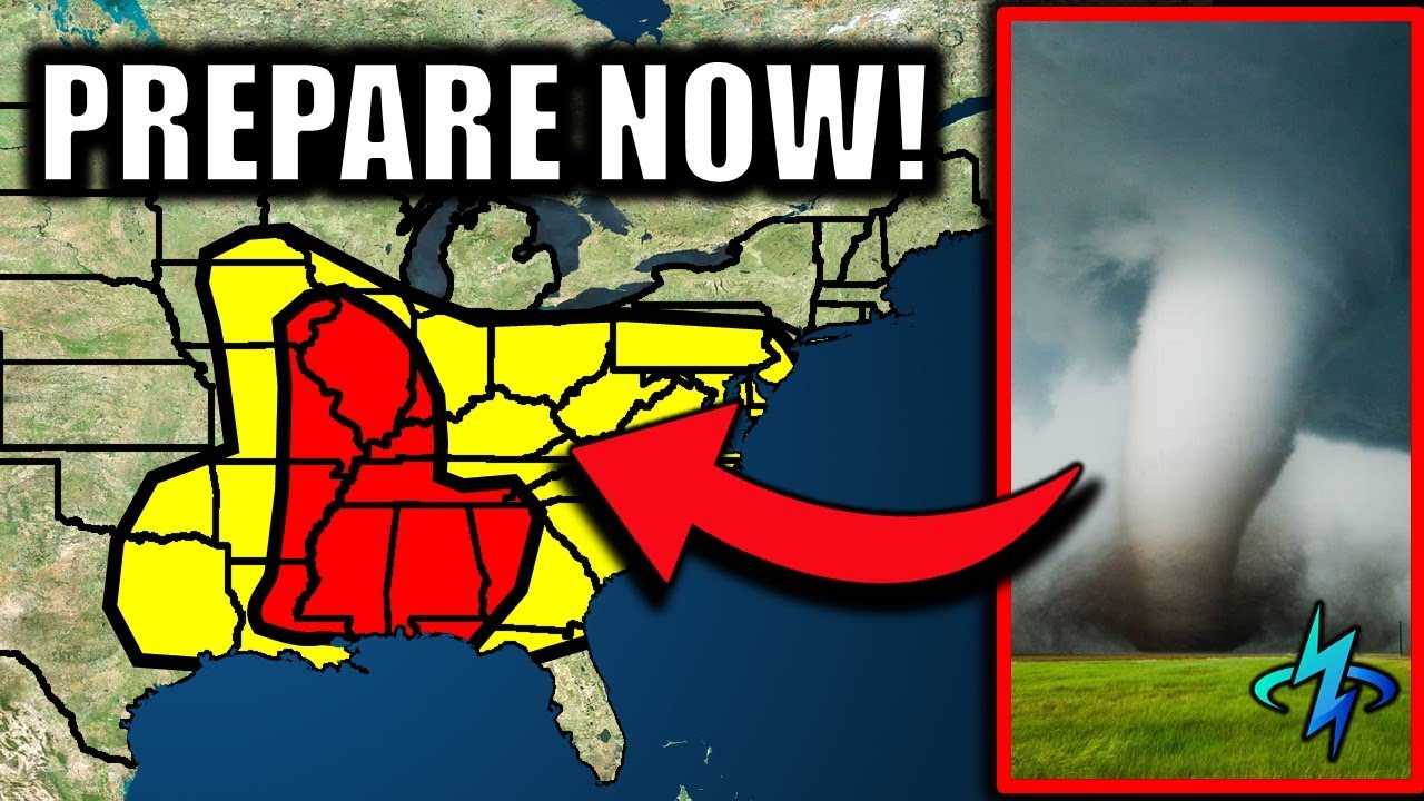 MASSIVE Tornado Outbreak Heading Towards Multiple States March 2025!