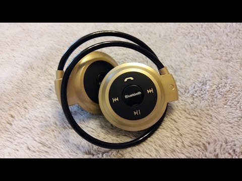 Обзор стерео наушников Bluetooth Micro Sd карта Aliexpress/Bluetooth headphones