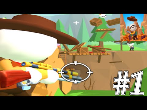 Western Sniper - Wild West FPS Shooter Gameplay Walkthrough Part 1 (Android,ios)
