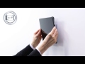 Tablethalter Wall silber DURABLE 8933 23 Wandmodell Produktbild Video S