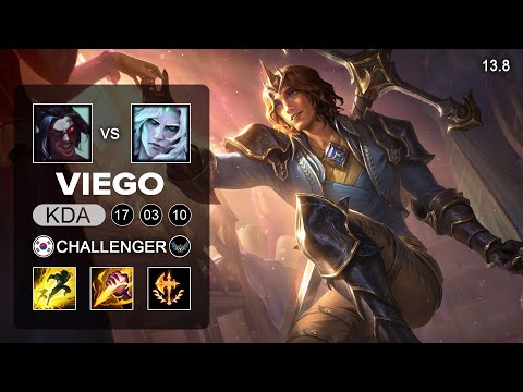 Viego vs Kayn Jungle - KR Challegner - Patch 13.8 Season 13