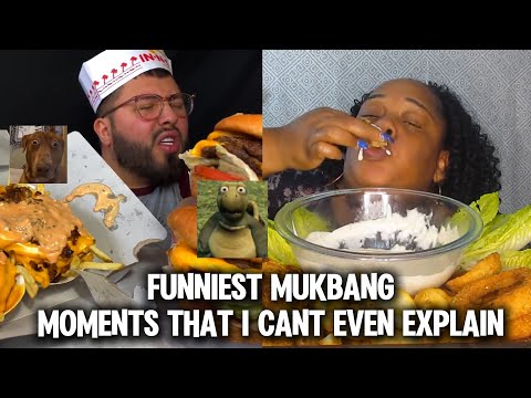funniest mukbang moments that i cnat even explain....