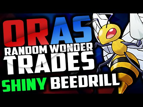 SHINY MEGA BEEDRILL - Pokemon Omega Ruby and Alpha Sapphire WONDER TRADES - Wonder Trade Wednesday