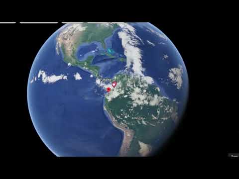 Cali a Tumaco en moto. Mapa de Track en video.