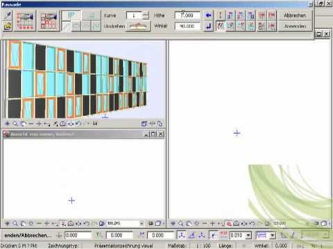 ALLPLAN.TV - CAD DESIGN Allplan  Fassade Lektion Basic Fassaden Änderung Hoehe