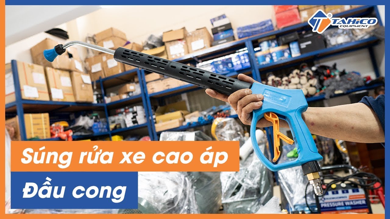 Súng rửa xe cao áp có đầu bảo vệ va đập 16