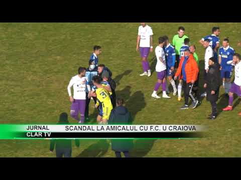 Scandal la amicalul cu FC U Craiova ( 25 02 2021 )