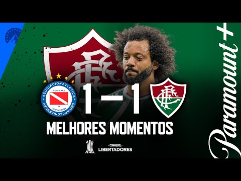 Gols e lances de Argentino Juniors x Fluminense
