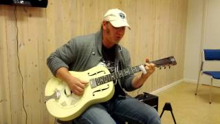 Brian Kramer; Tampa Red Slide Guitar Example In Open D; Sugar Mama