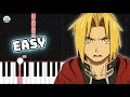 Fullmetal Alchemist OP Melissa EASY Piano Tutorial Sheet Music
