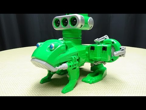 Go-Busters FS-0O FROG: EmGo's Super Sentai Reviews N' Stuff