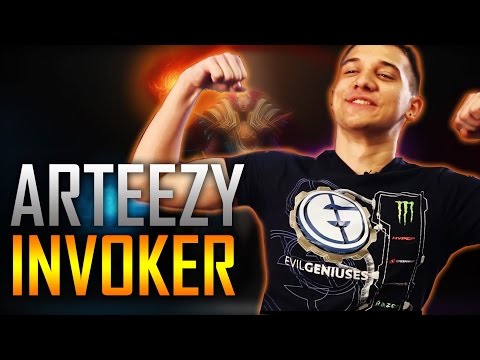 Arteezy Top Invoker in the world (^_^) vol #6 vs Universe Nature's Prophet
