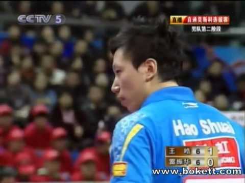 WANG Hao (王皓) vs LEI Zhenhua (雷振华) (2) - 2010 Championship Men Trial-out #2