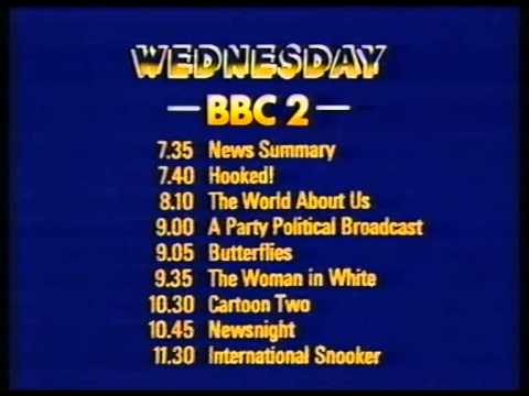 BBC 2 Continuity 1982