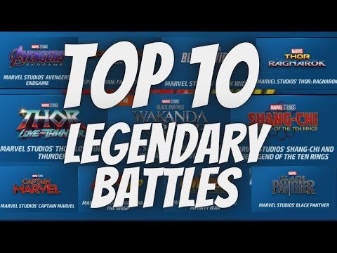 TOP 10 LEGENDARY BATTLES - GUIDE / RANKING FROM BEST REWARDS TO SAD GARBAGE | Marvel Future Fight