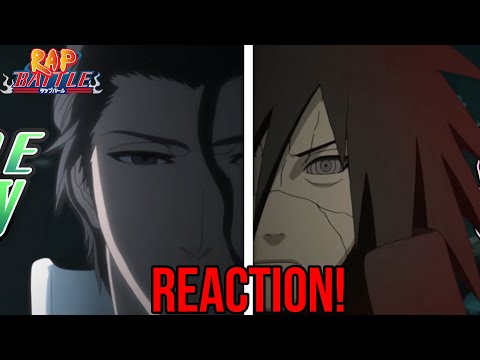 RUSTAGE MADARA VS AIZEN RAP BATTLE Reaction