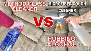 BEST WAY TO CLEAN YOUR MICROFIBER COUCH/FAST & EASY/1 INGREDIENT/ NO MORE STAINS! /