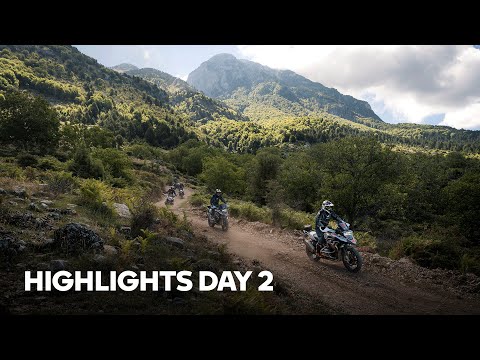 Int. GS Trophy 2022 — Day 2 — Amazing Enduro Trails in the Mountains