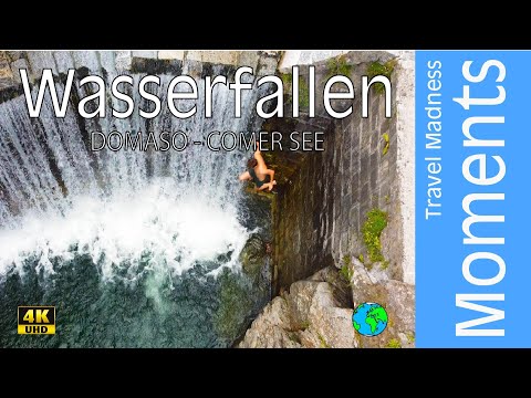 Lake Como - Italy - Domaso, Jumping the Waterfalls Cascate