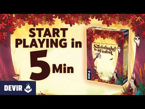 How to Play Savernake Forest Board Game | Start Playing in 5 Minutes!