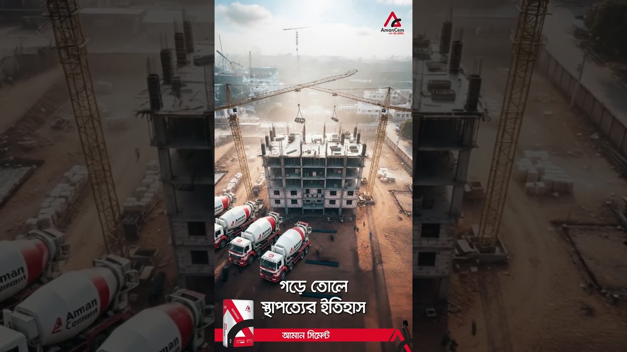 Aman Cement Vitti theke Shirshe AI Brand Video Thumbnail