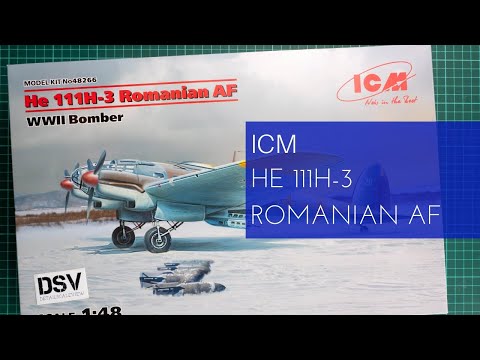 ICM 1/48 He 111H-3 Romanian AF (48266) Review