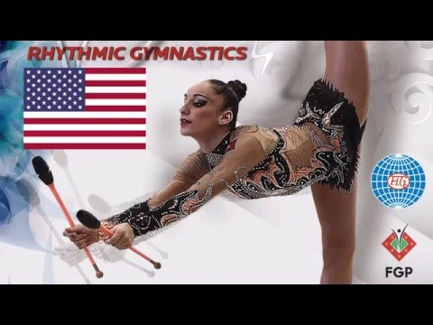Laura ZENG Final Clubs Rhythmic Gymnastics World Cup 2016 Lisbon