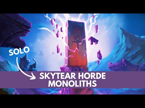 Skytear Horde: Monoliths | Solo Board Game Tutorial and Playthrough (Review copy provided)