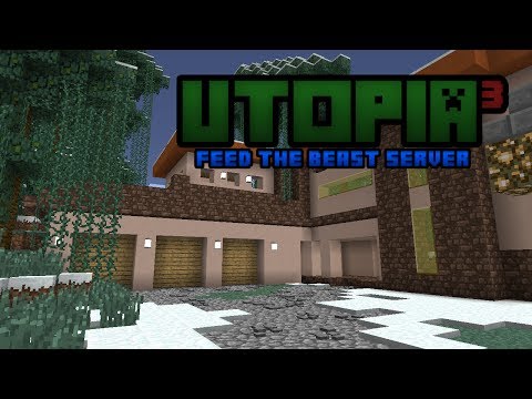 Utopia³ Modded Minecraft Server E13 - Forestry Rubber Plantation, Applied Energistics