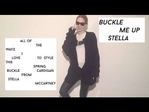 Buckle Me Up: 5 Ways I love to style Stella McCartney's Buckle Cardigan