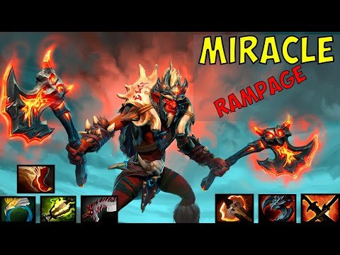 MIRACLE TROLL - Rampage Fountain Dancing - Dota 2 Pro Highlights