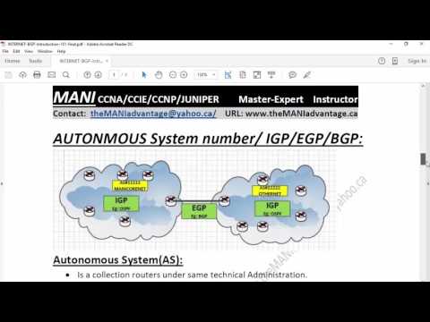 Internet BGP 101