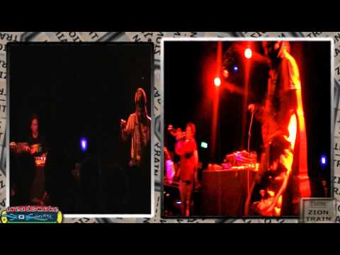 ZION TRAIN ft fitta warrior - we steppa to dub revolt \ pt1 @ tivoli 13-04-2012