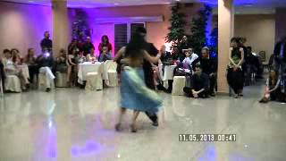 Sebastian Jimenez e  Maria Ines Bogado, Bari 11 maggio 2013 con TangOn