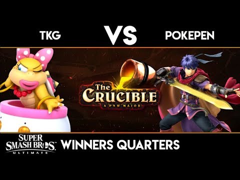 The Crucible - Tra$h Koopa God vs Pokepen - Ultimate Winners Quarterfinals