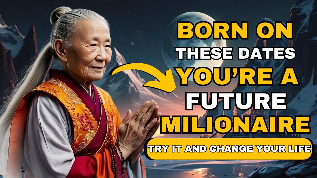 BORN ON THESE DATES YOU'RE A FUTURE MILLIONAIRE |✨Buddhist Teachings