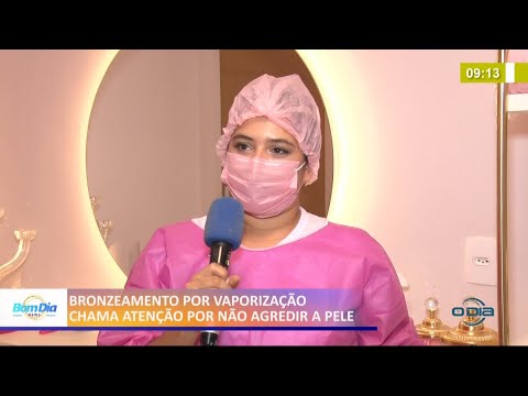Bronzeamento por vaporização chama atenção por não agredir a pele 12 01 2021