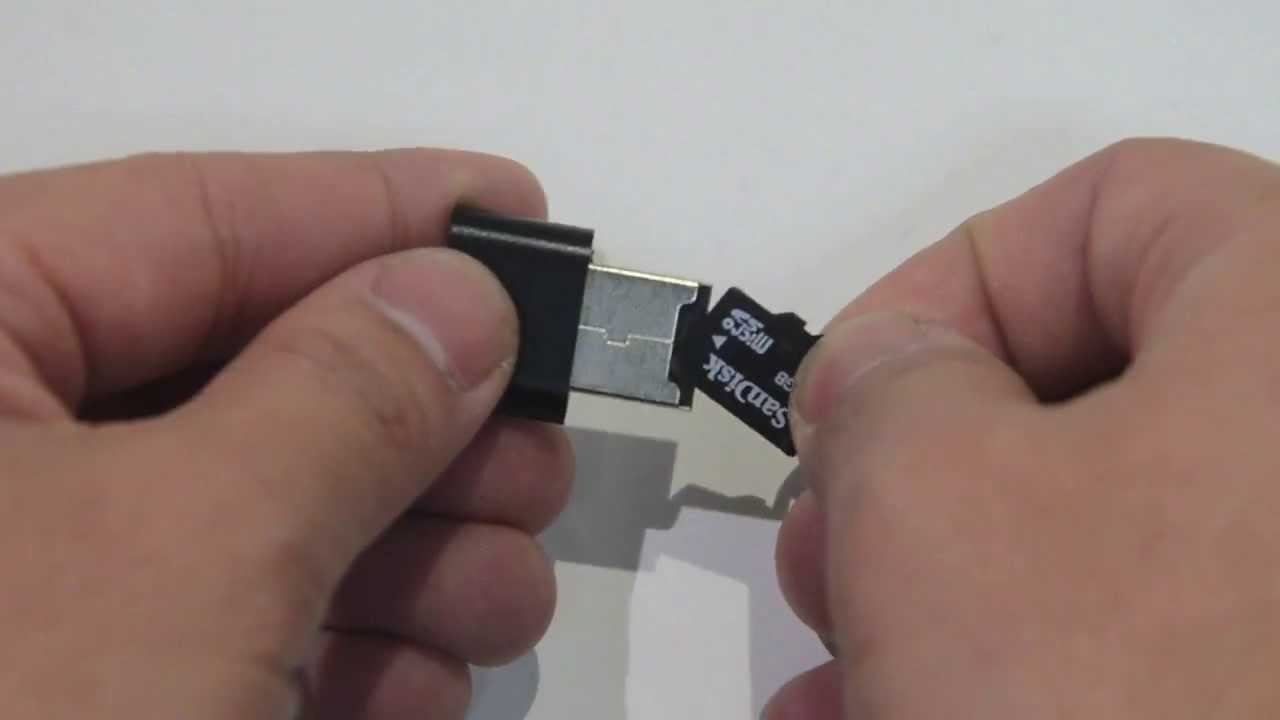 Black Aluminum MicroSD USB Card Reader Product Review