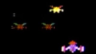 Galaxian Atari 8 Bit Gameplay 400 800 XL XE