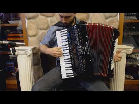 BELTPREIV120BK - Black Beltuna Prestige IV Piano Accordion LMMH 41 120 $9999